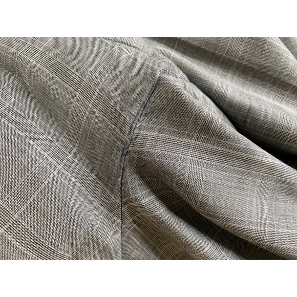 Michael Kors Mens Wool Plaid Suit 46L GUC RHH10576 GUC - Picture 11 of 12